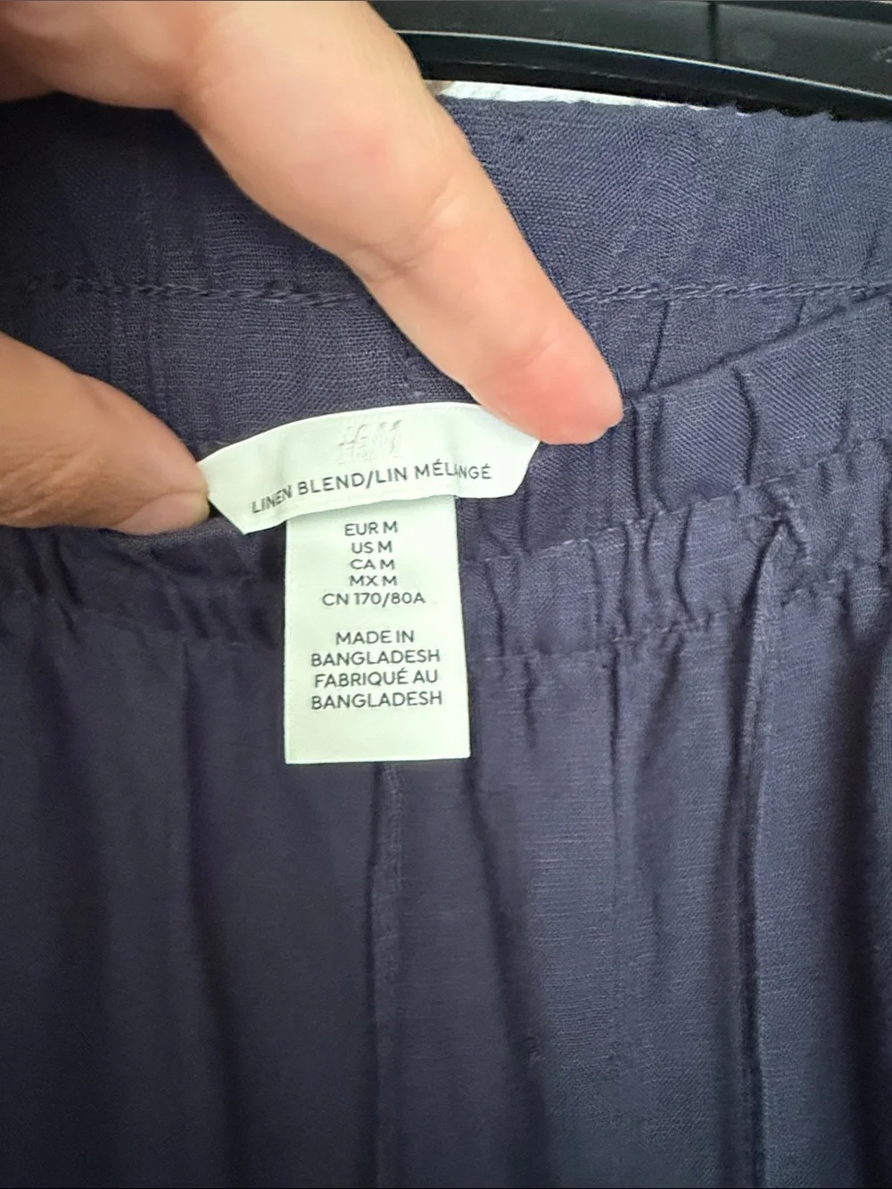 H&M Linen-Blend Pants